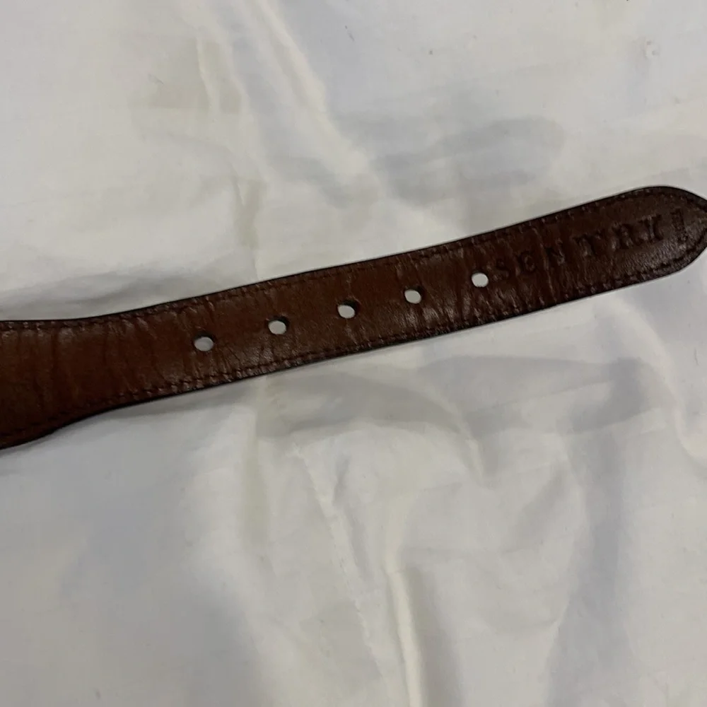 Sentry BraidedGenuine Leather Western Style Brown Belt, Size 34‎